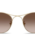 Engraved Logo Round Sunglasses