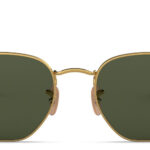 Hexagonal Flat Lenses Sunglasses