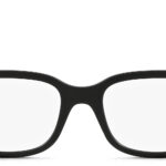 Logo Wide Square Eyeglasses