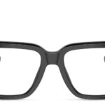 Logo Wide Square Eyeglasses
