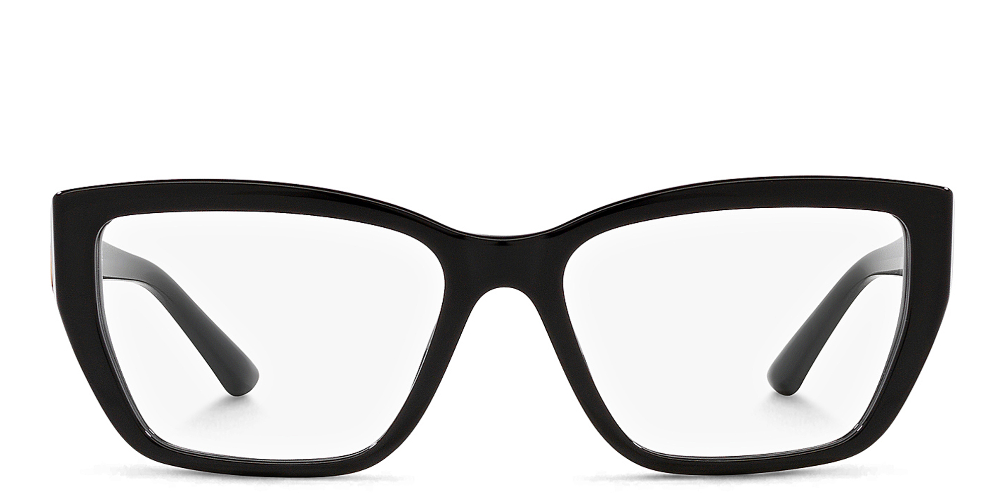 Wide Cat-Eye Eyeglasses